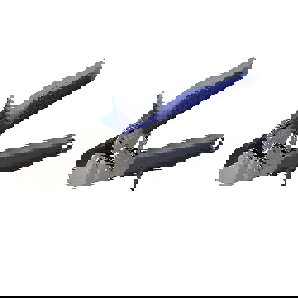 Seamers & Crimpers For HVAC; Notch Angle: 30 ; Notch Depth: 1 ; Features: Self Opening Latch for One Handed Operation ; Jaw Depth: 1.0000 ; Jaw Width: 0.813in ; Material: Steel